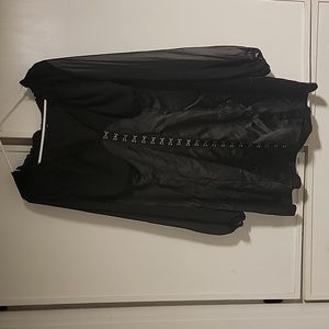 Sheer/silk corset dress